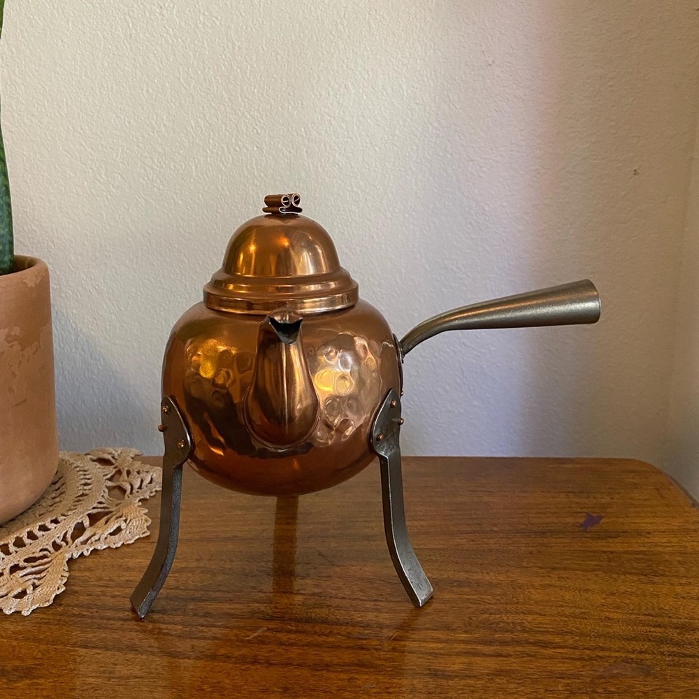 *sold elsewhere* Vintage Copper Kettle